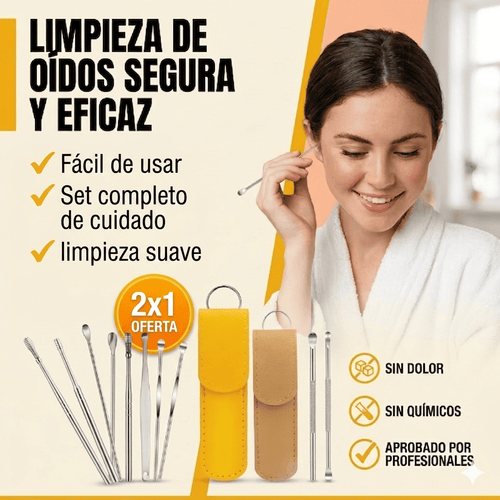 2 PAQ Limpieza de Oido Completa + Guia de uso - Productostendencia2 PAQ Limpieza de Oido Completa + Guia de usoProductostendenciaProductostendencia